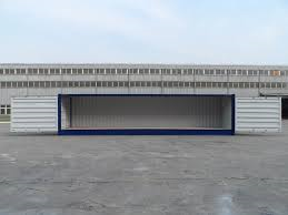 Container 40 pieds OPEN SIDE