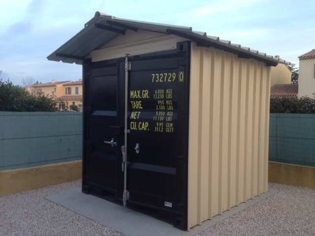 Abri de Jardin en Container.