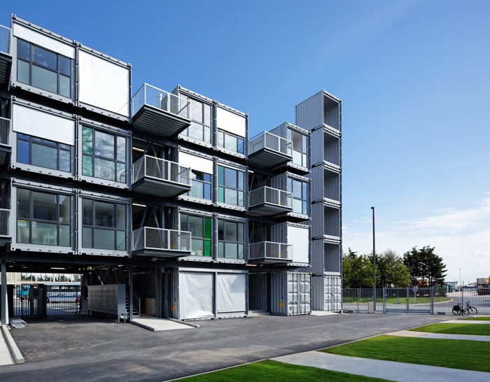 Appartement en Container.