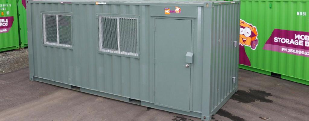 Bureau en Container.