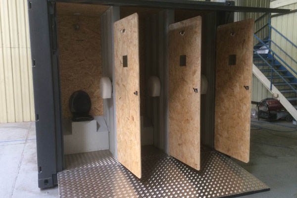 Bloc Sanitaire en Container.