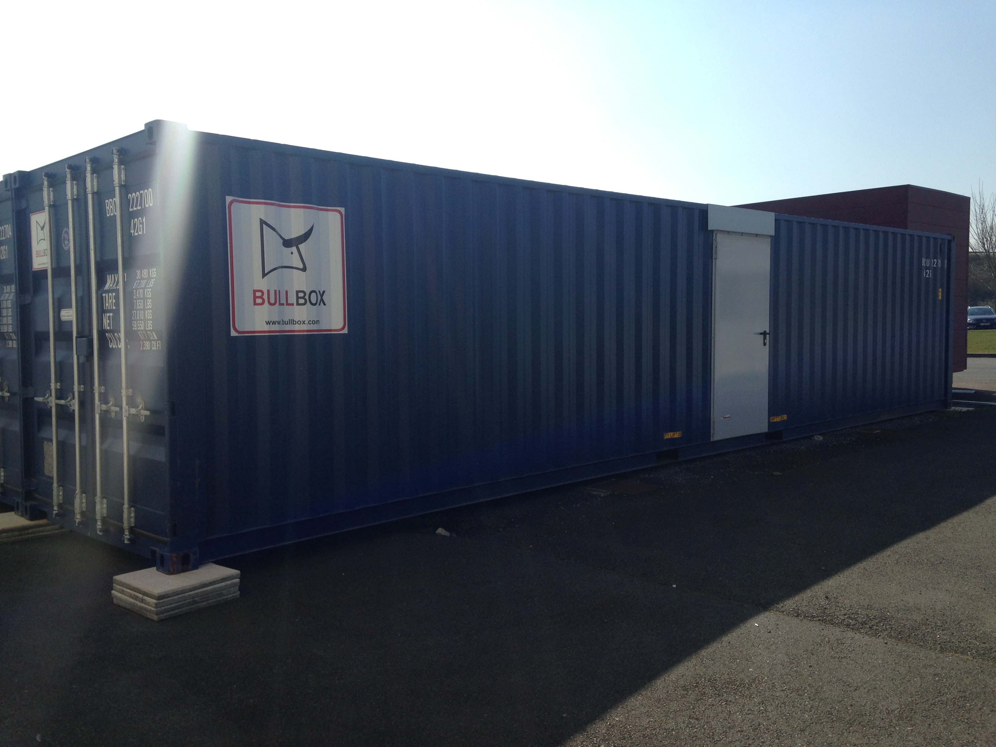 Local de Stockage en Container.