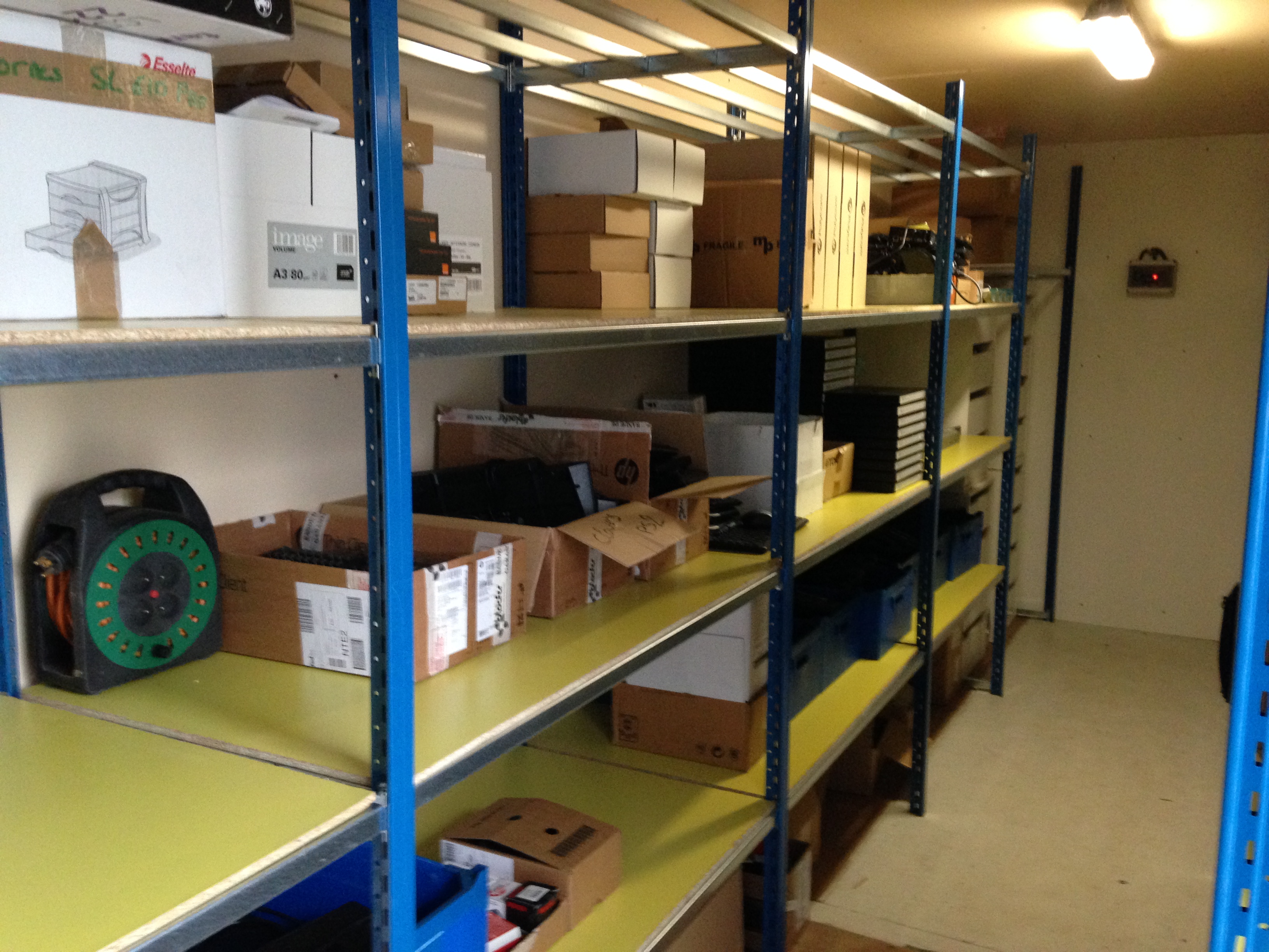 Local de Stockage en Container.