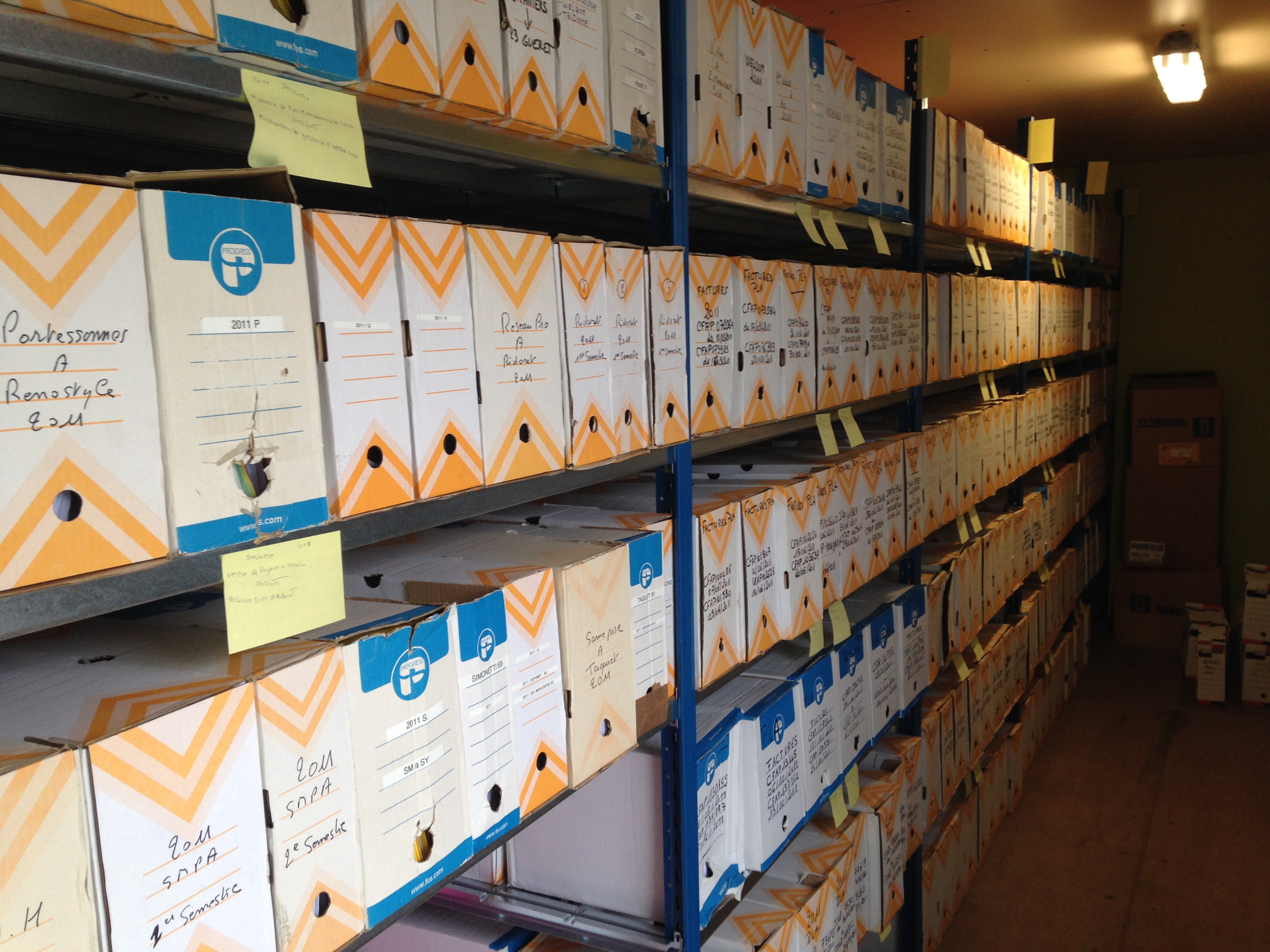 Local de Stockage en Container.