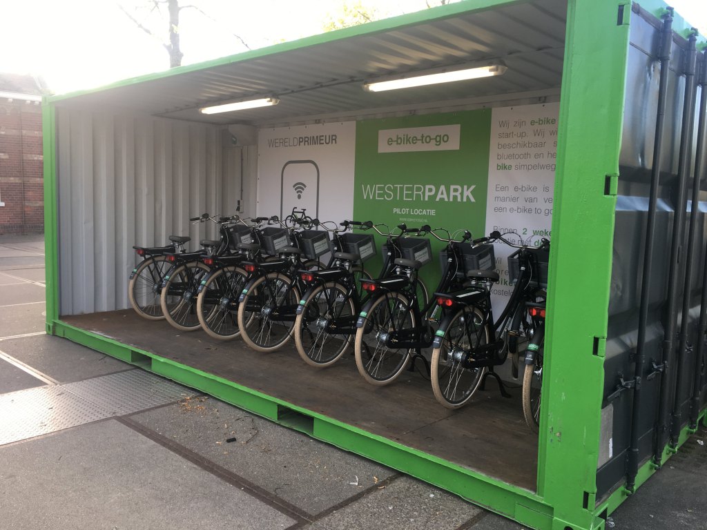 Parking 2 Roues en Container.