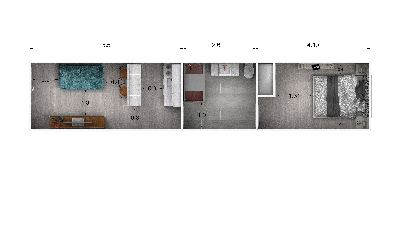 Studio en Container.